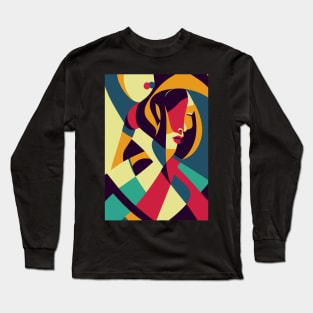 Abstract woman Long Sleeve T-Shirt